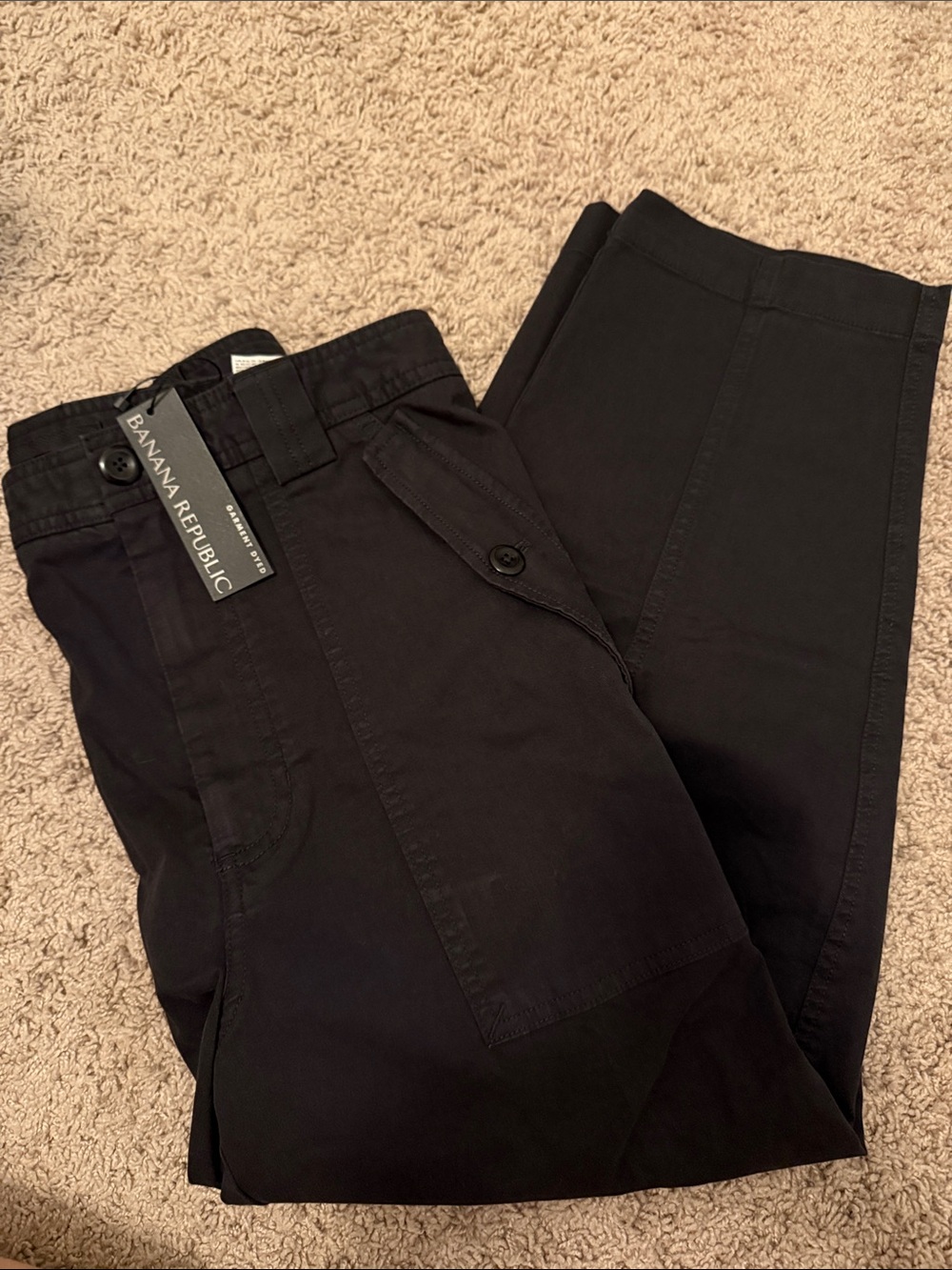 Banana Republic Men’s Black Chinos